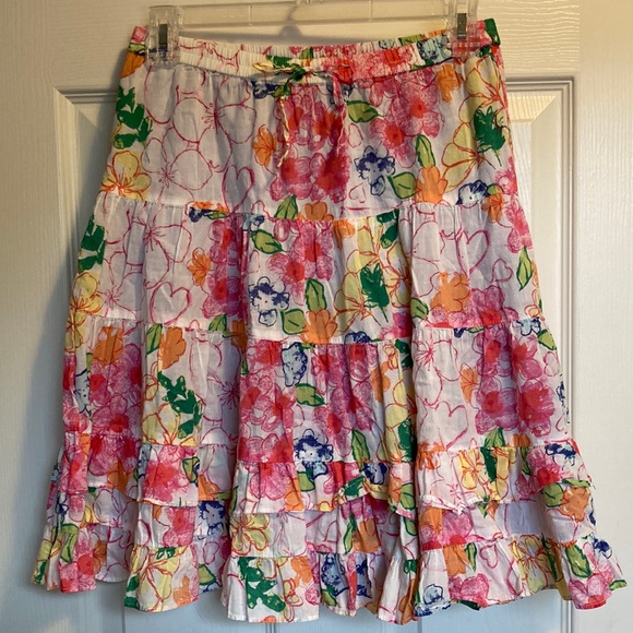 Old Navy Other - 🟫🟫 Old Navy Flowered Skirt (size kids XL)